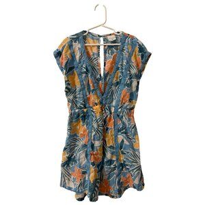 Abercrombie Kids Floral Flowy Lace Trim Dress - Size 9/10